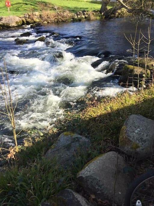 Stunning 3 Bed Riverside Cabin In Snowdonia Caeathro Exteriör bild