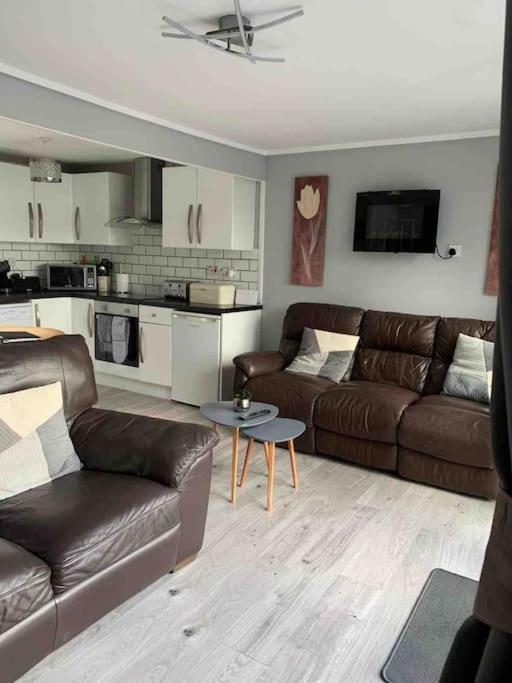 Stunning 3 Bed Riverside Cabin In Snowdonia Caeathro Exteriör bild