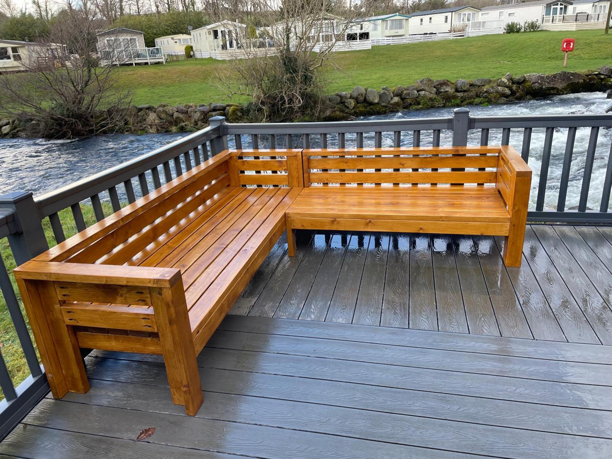 Stunning 3 Bed Riverside Cabin In Snowdonia Caeathro Exteriör bild